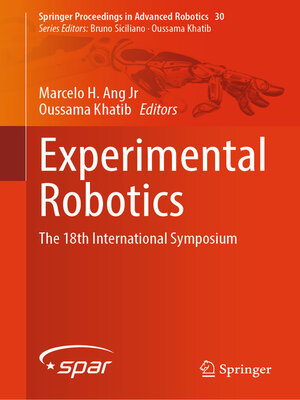 cover image of Experimental Robotics